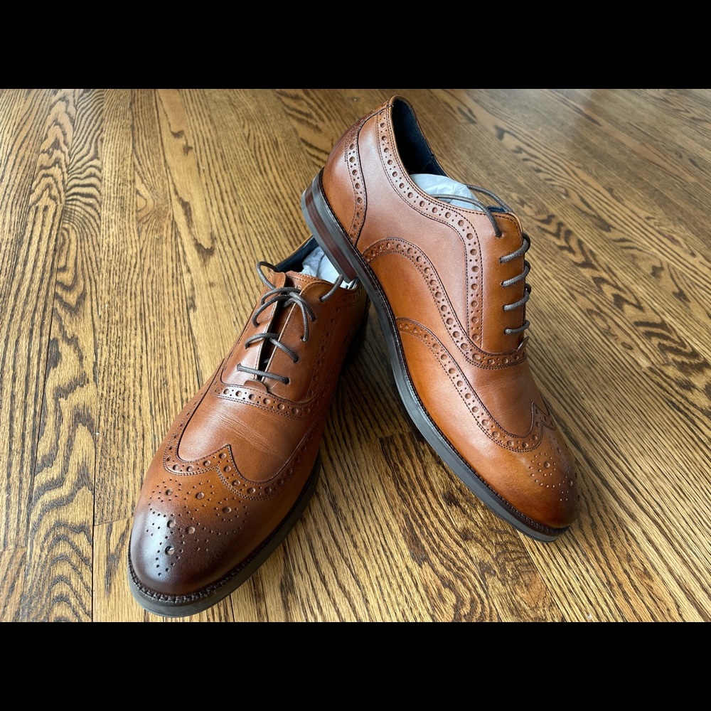 Cole Haan Men’s Oxford in British Tan 10.5M NWT